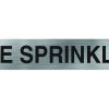 Fire Sprinkler Sign