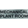 Mechanical Plant Room Sign